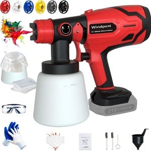 Cordless Paint Sprayer for Makita 18V Max Battery, HVLP Paint Sprayer NO BATTERY
